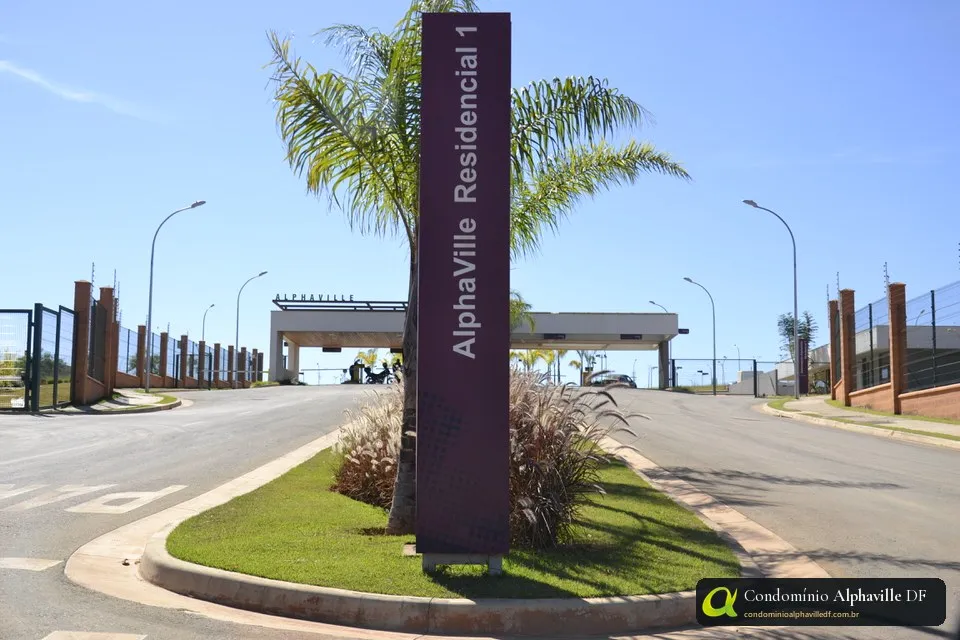 Entrada del Alphaville Residencial 1