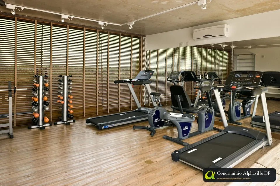 Gimnasio del club del Residencial 1