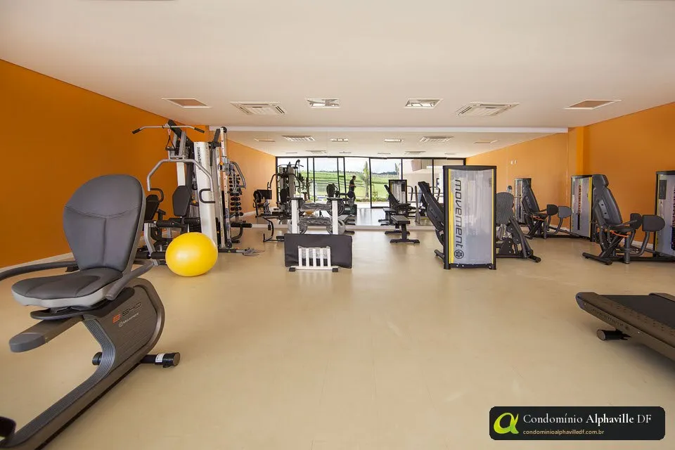 Fitness center at the Residencial 2 clubhouse