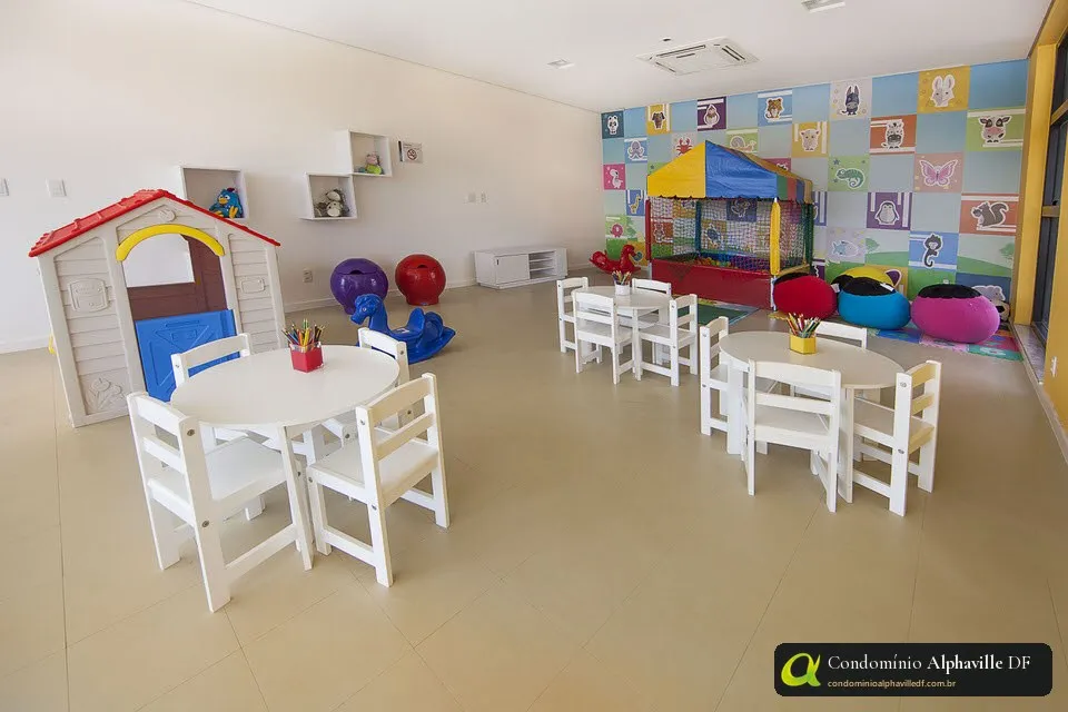Kids area at the Residencial 2 clubhouse