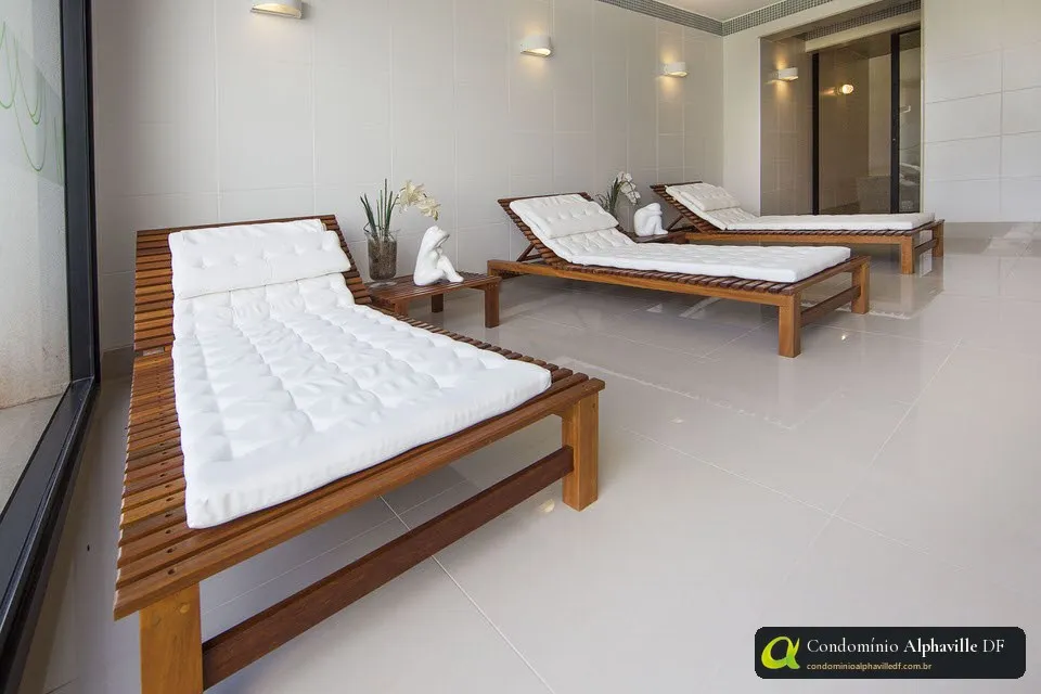 Sauna rest room at Residencial 2